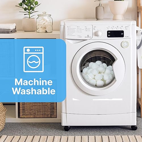 Miniatura 6 de B'More Brands Bola de filtro de piscina de 4.4 libras para bomba de filtro de arena, bolas de filtro reutilizables y ecológicas, repuesto de arena