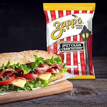 Amazon.com: Zapp's New Orleans Kettle-Style Potato Chips Cajun