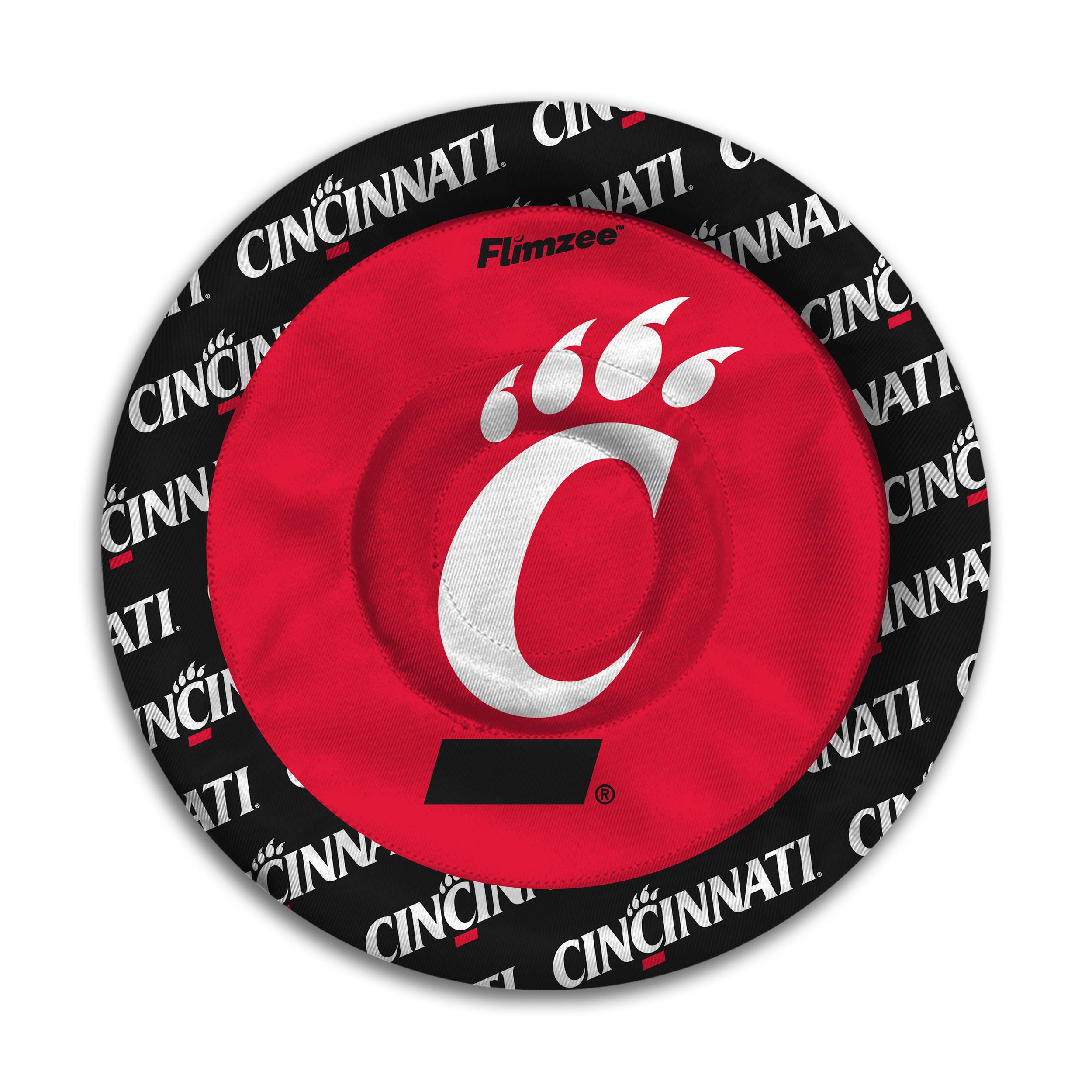YouTheFan NCAA Cincinnati Bearcats Flimzee Bean Bag Flying Disc