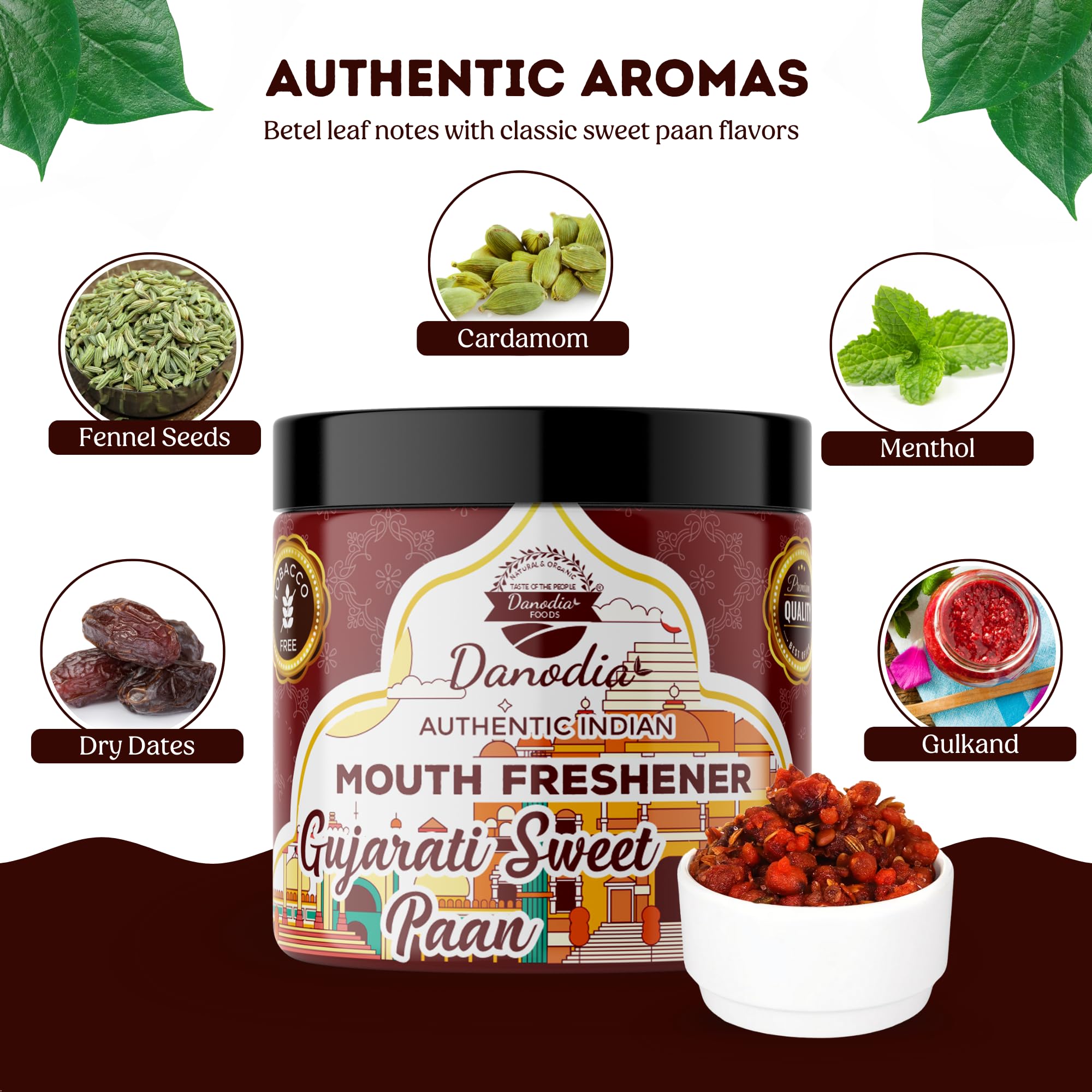 is paan tobacco Amazon.com: Danodia Foods Gujarati Sweet Paan 100 g (3.53 oz) — Authentic  Indian Mouth Freshener (Mukhwas), Gulkand • Fennel, Non‑Tobacco, Alcohol  Free