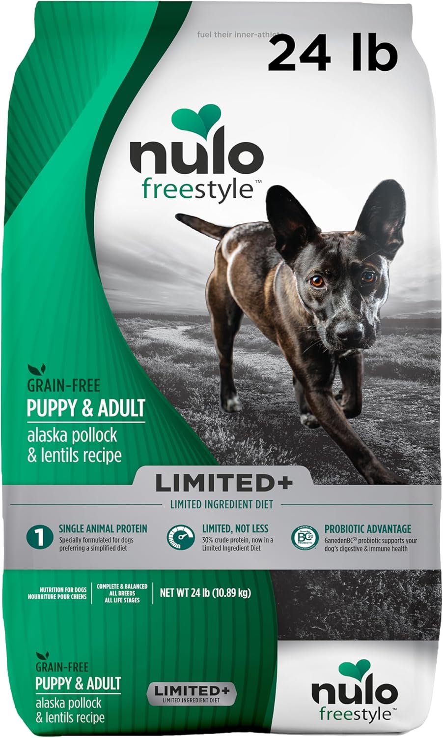 Nulo Freestyle Grain-Free Dry Dog Food - Single Protein, Probiotic