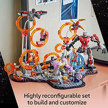 マーベルスーパーヒーローズフィギュアセット Amazon.com: LEGO Marvel Avengers: Endgame Final Battle