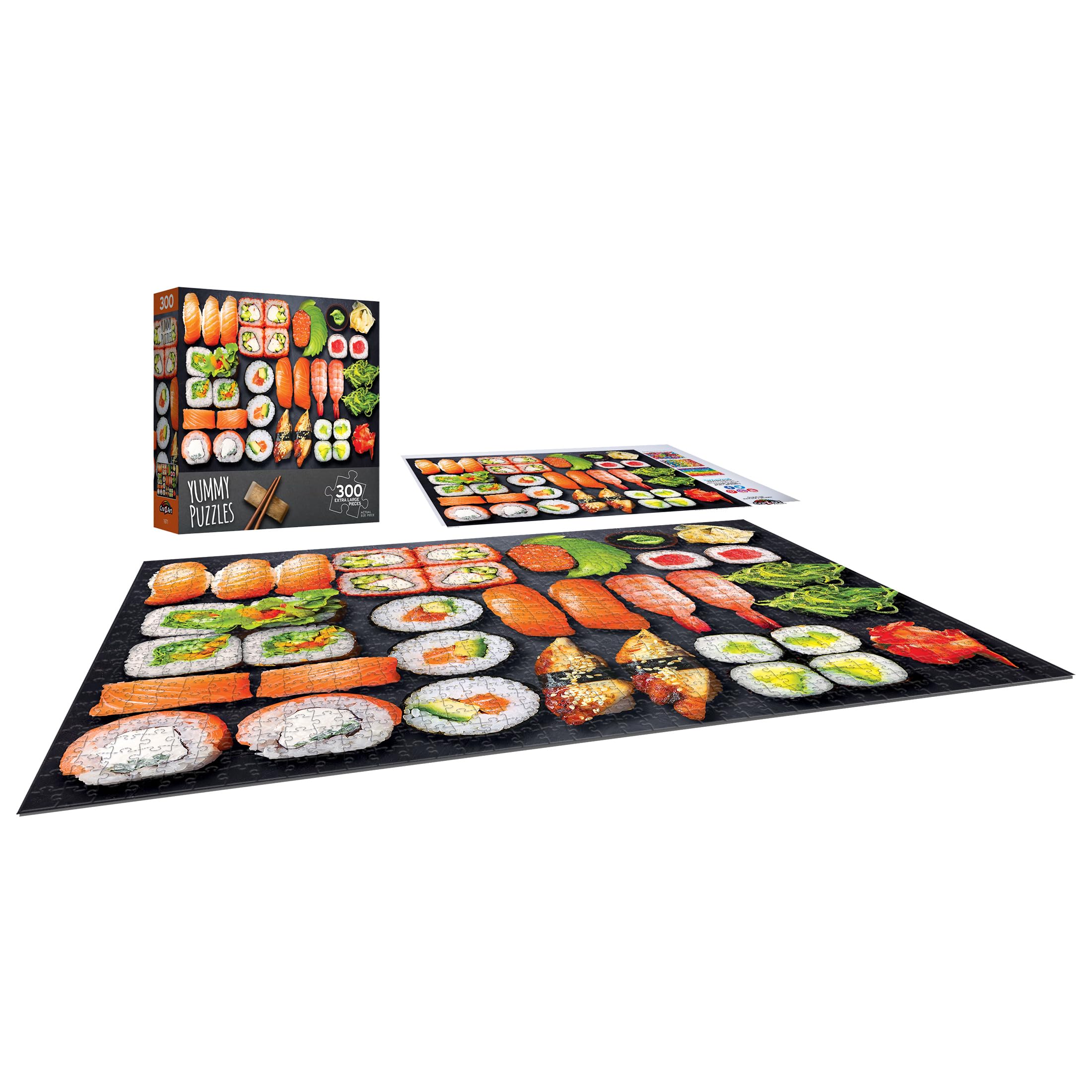 Cra-Z-Art - RoseArt - Yummy - Sushi Time - 300 Piece Jigsaw Puzzle
