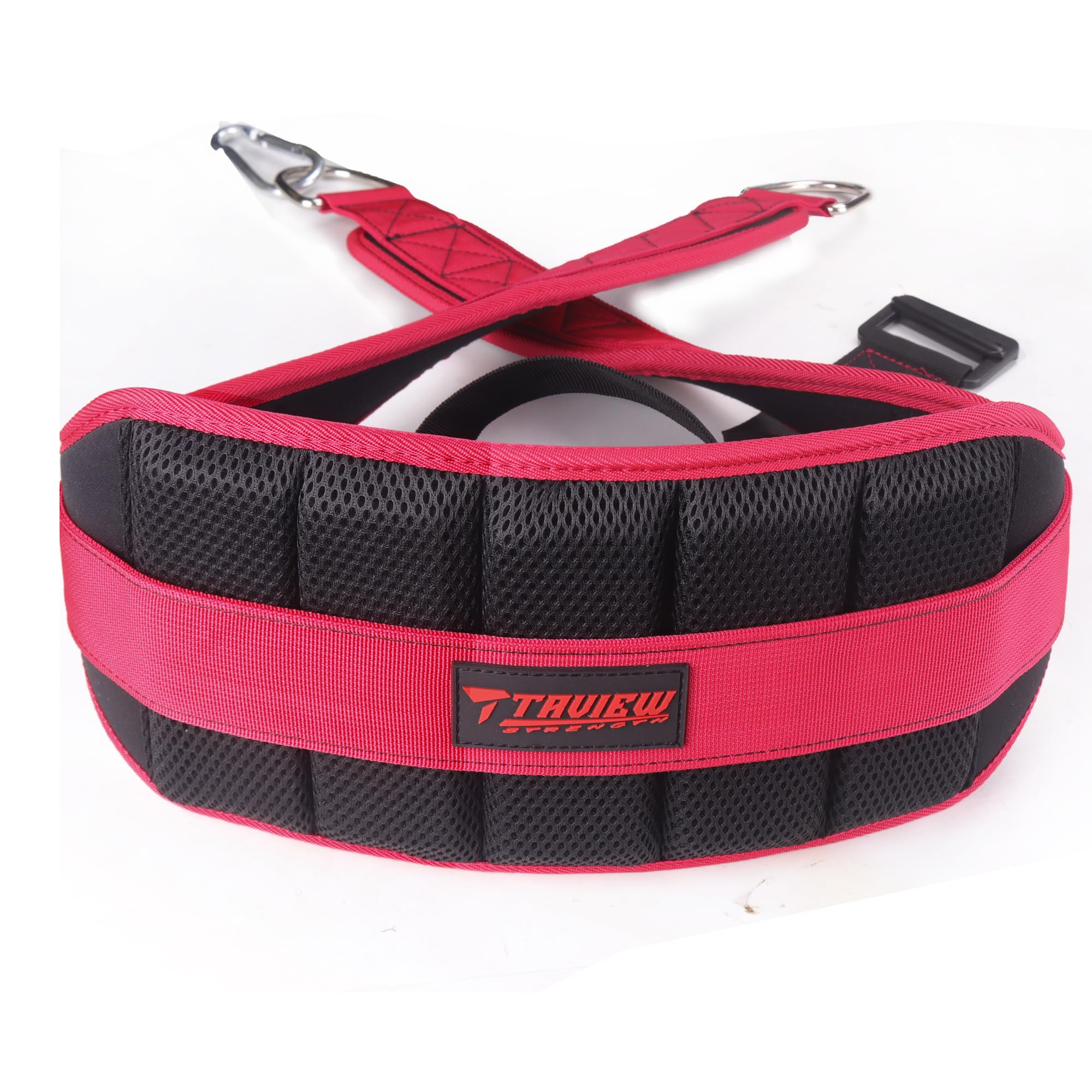 Belt for Belt Squats, Rack Attachment & Squat Machine, Weight Lifting&Powerlifting – Back Support, Low-Profile, Padded Hip & Thigh, Secure Buckle, Heavy Duty — image 1