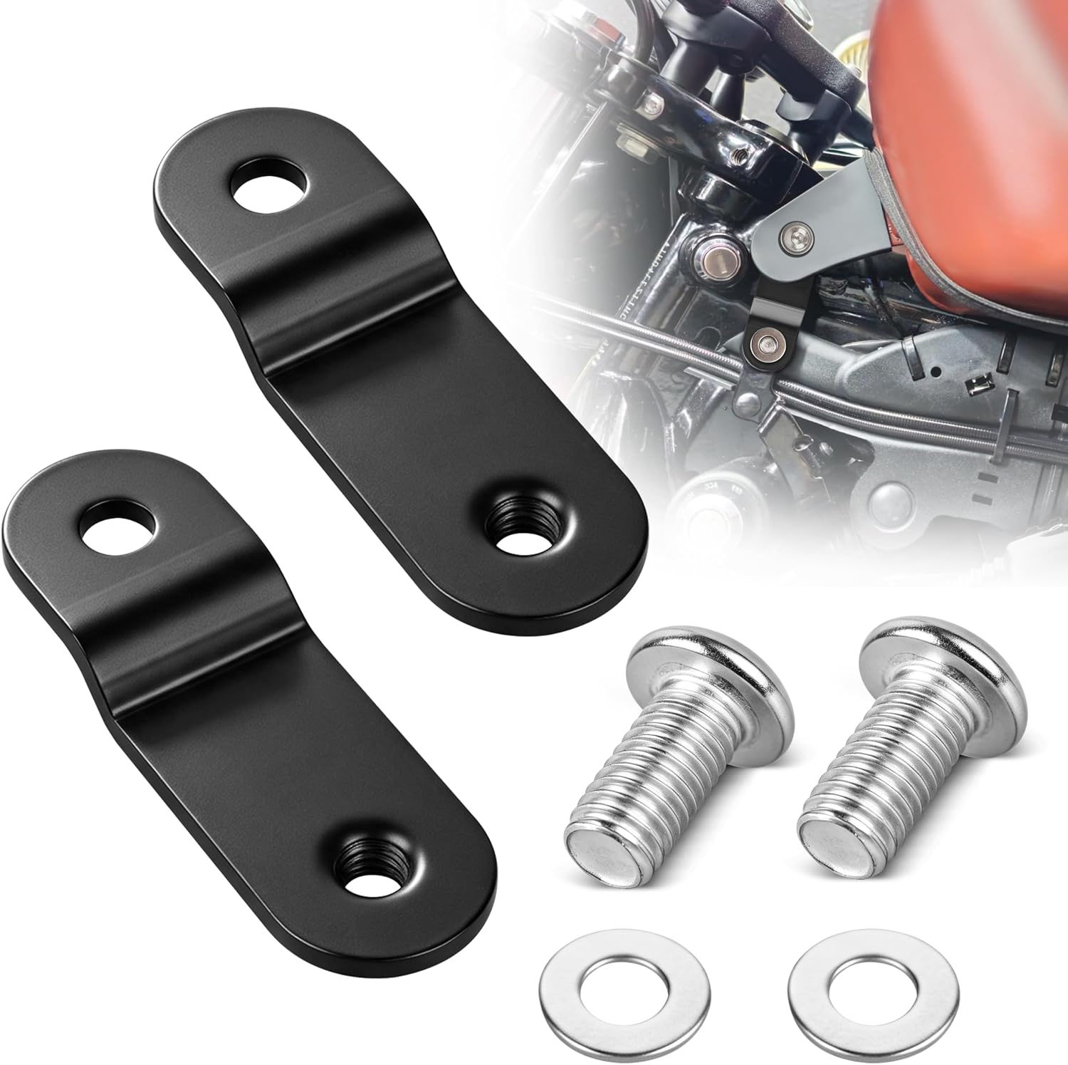 2" 51mm Gas Tank Lift Riser Kit for Harley Sportster