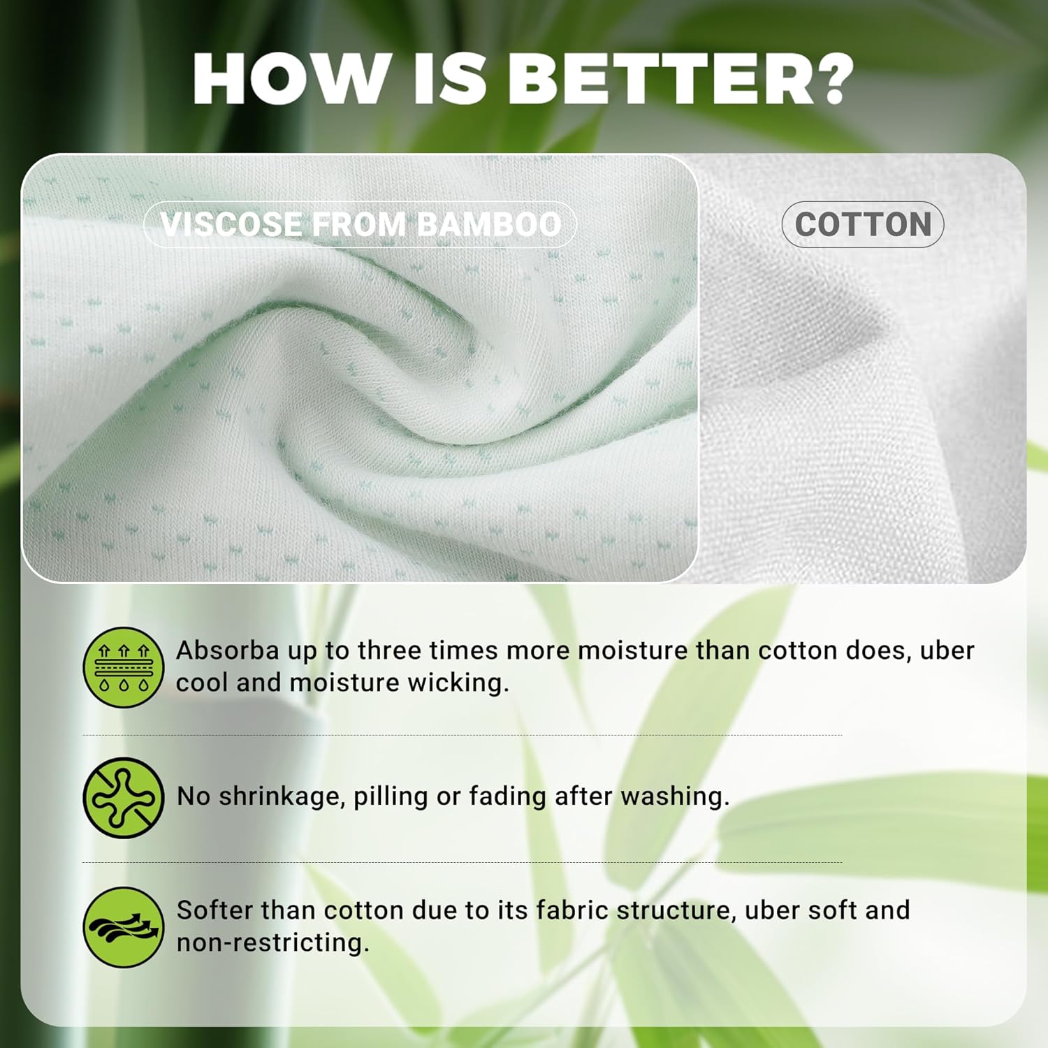 BAMBOO COOL Womens Underwear Breathable Mesh Moisture-Wicking Briefs, Soft & Lightweight Panties - Image 5