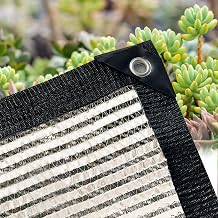 BeGrit 55% Aluminet Reflective Shade Cloth 2m x 3m Aluminum Shade Net UV Protection & Cooling Netting Heat-reflecting Mesh Silver Solar Blocking Fabric for Greenhouse Gardens Patios Shelters Cars
