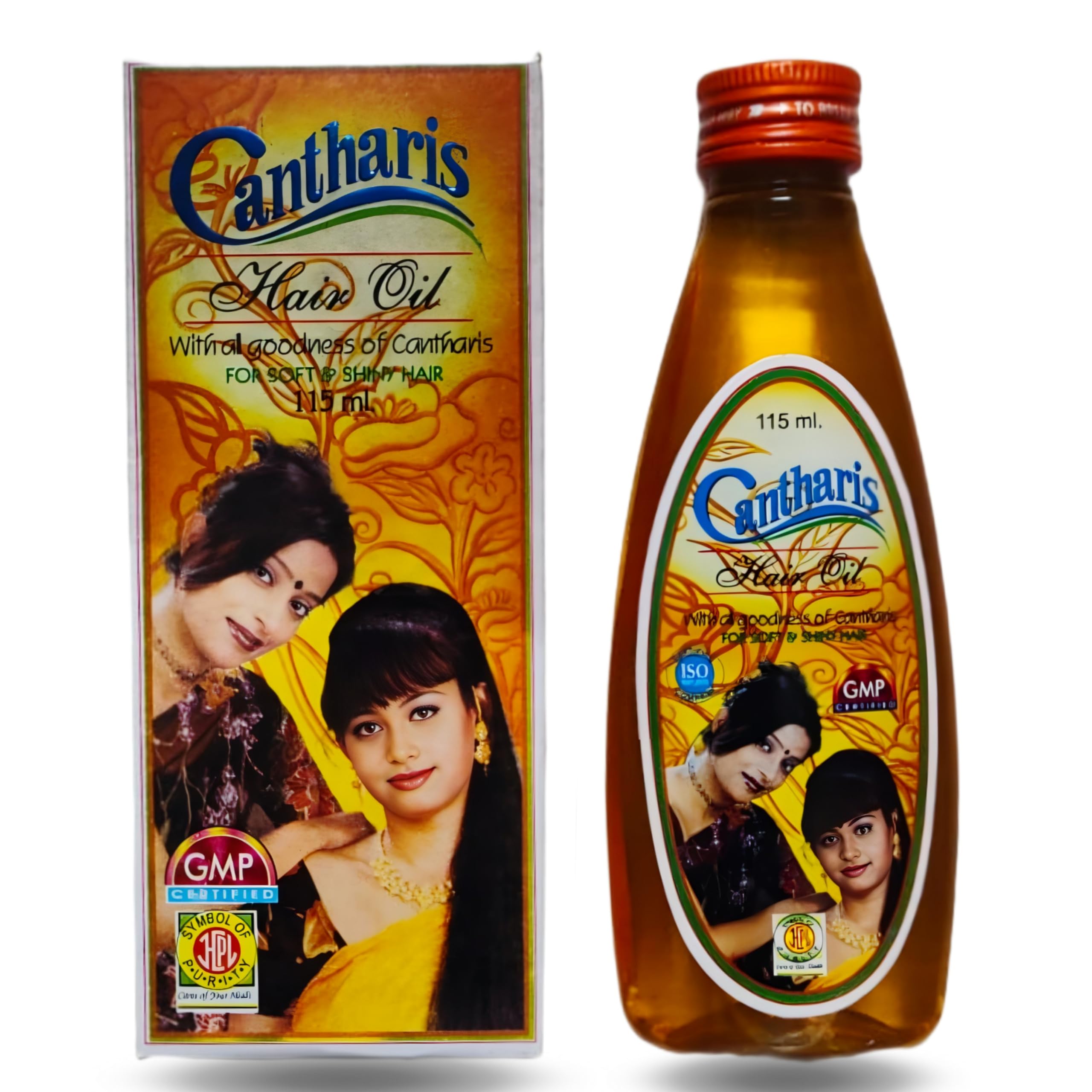HPL Cantharis Hair Oil – a premium herbal blend infused with the power of Cantharis and nature’s finest botanicals. Designed to boost new hair growth, prevent hair fall, eliminate dandruff, and deeply nourish each strand—leaving your hair soft, silky, and radiantly healthy from root to tip. Cantharis Twin Boost Pack (Pack Of 2) (115ml X 2)-image-23