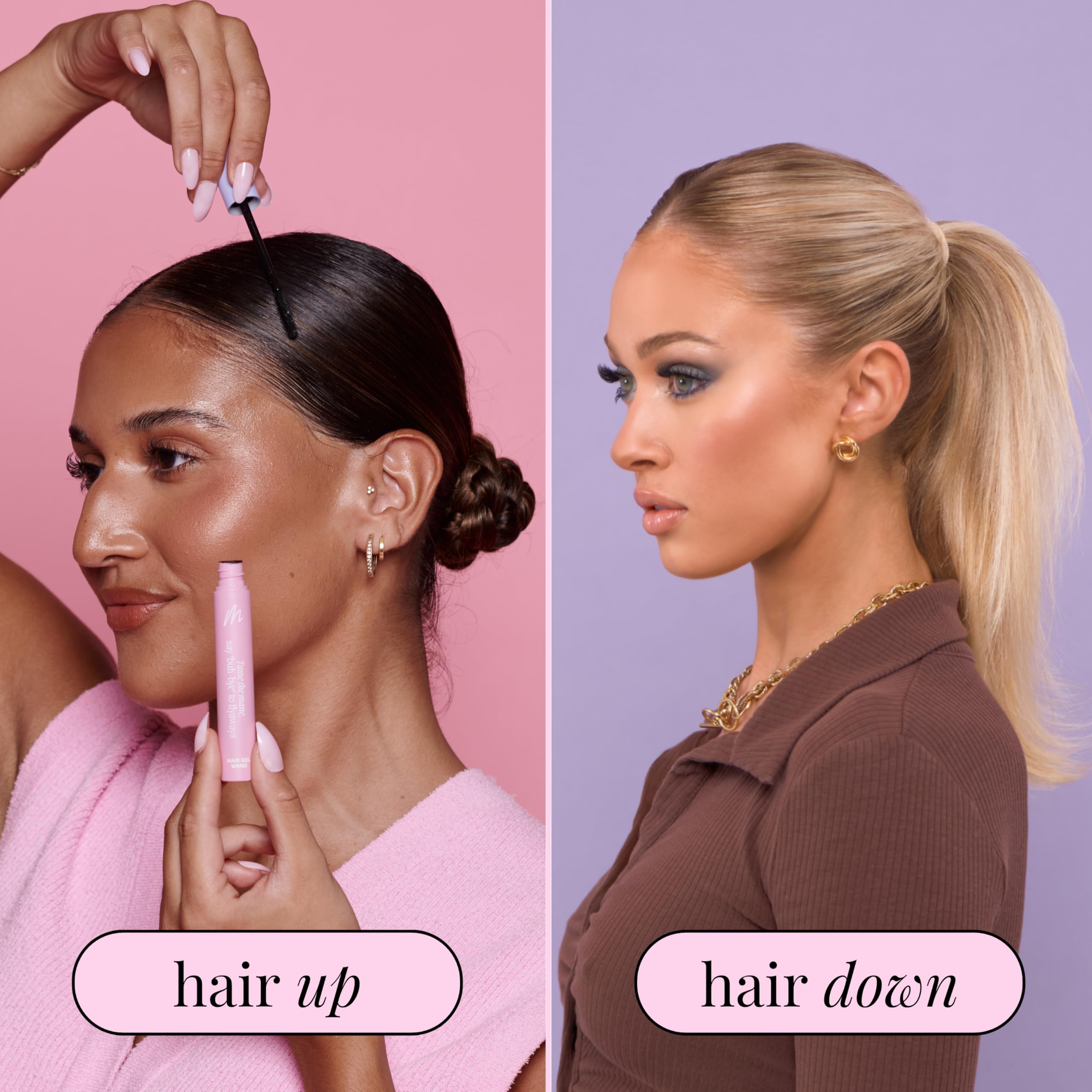 Mermade Hair Haargelstab, glatter Klebestift für Babyhaare und Flyaways