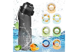 DJPP Air Water Bottle: Taste the Rainbow of Hydration!