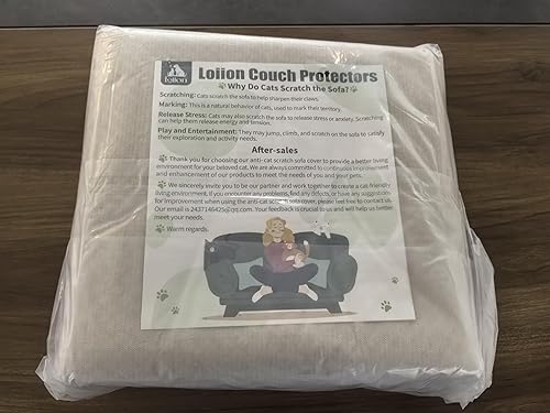 Miniatura 11 de Protector de muebles contra arañazos para gatos, funda antideslizante e impermeable para mantener a los gatos alejados, protectores de sofá aptos