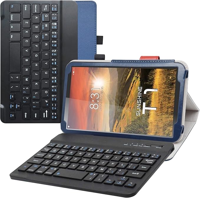 Bige for Sunshine T1 Elite Keyboard Case,PU Leather Cover