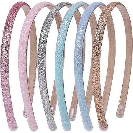 Enop Glitter Headbands For Girls Hairband For Toddler