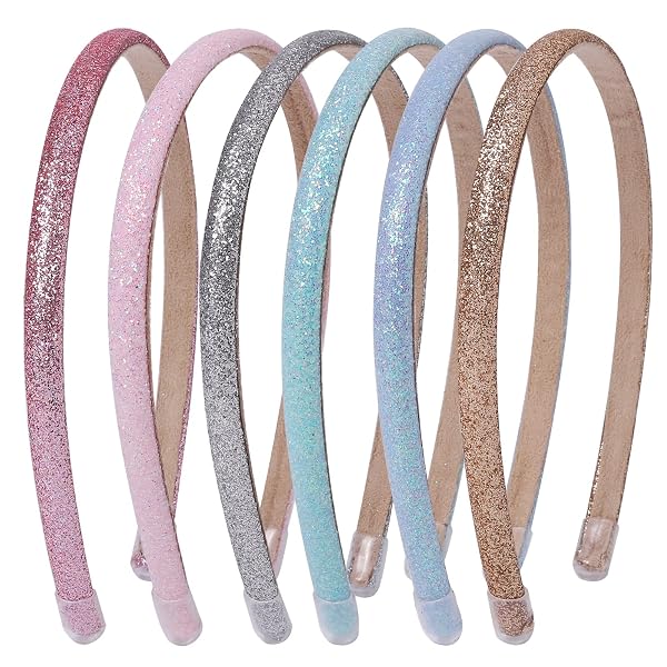 Fishdown Glitter Headband for Girls Women