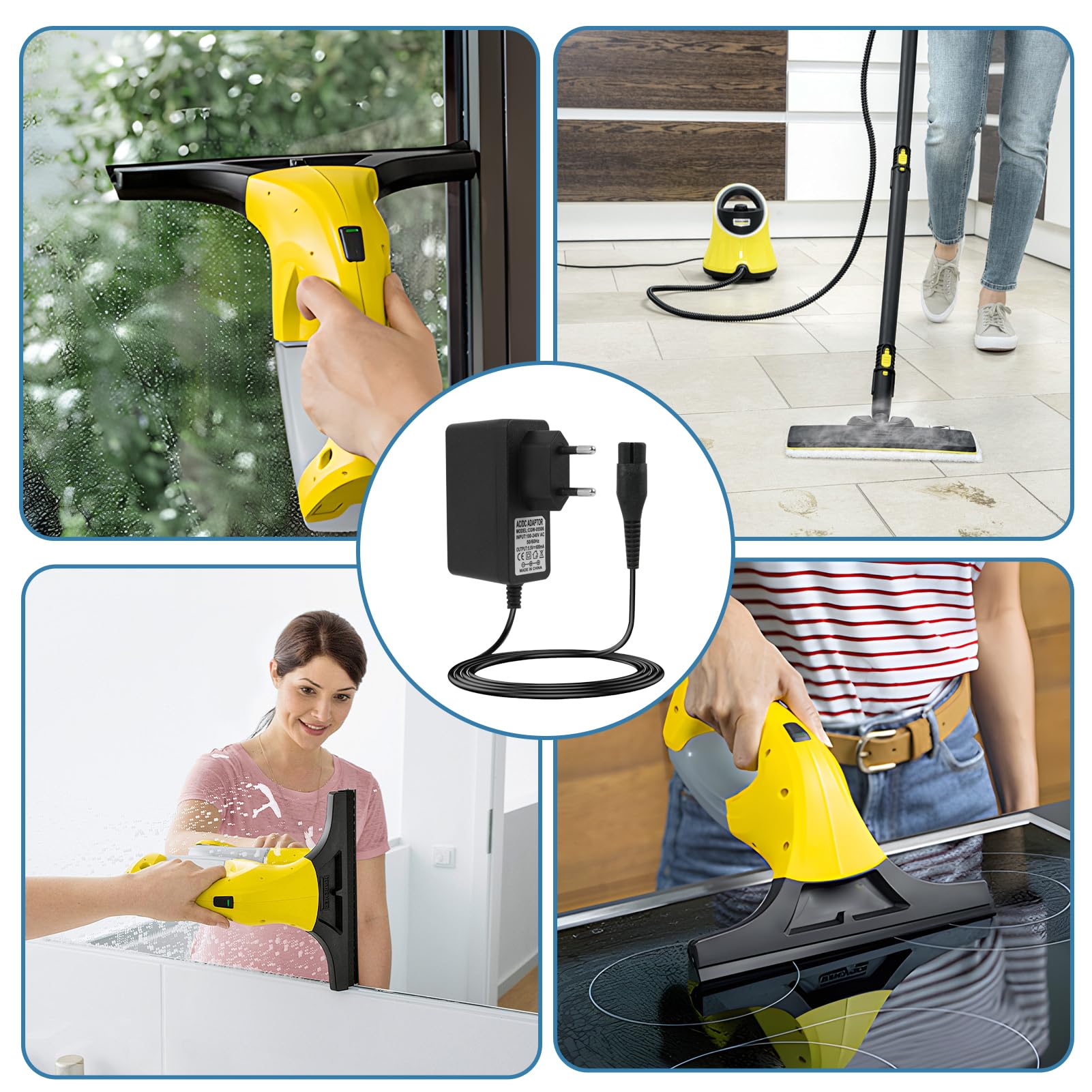 Caricabatteria Per Aspiragocce WV E Lavavetri KV 4 Kärcher - Foto 3