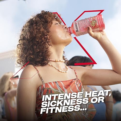 Miniatura 6 de SueroX Bebida de electrolitos cero azúcar para hidratación y recuperación paquete de cítricos 21 onzas 12 unidades