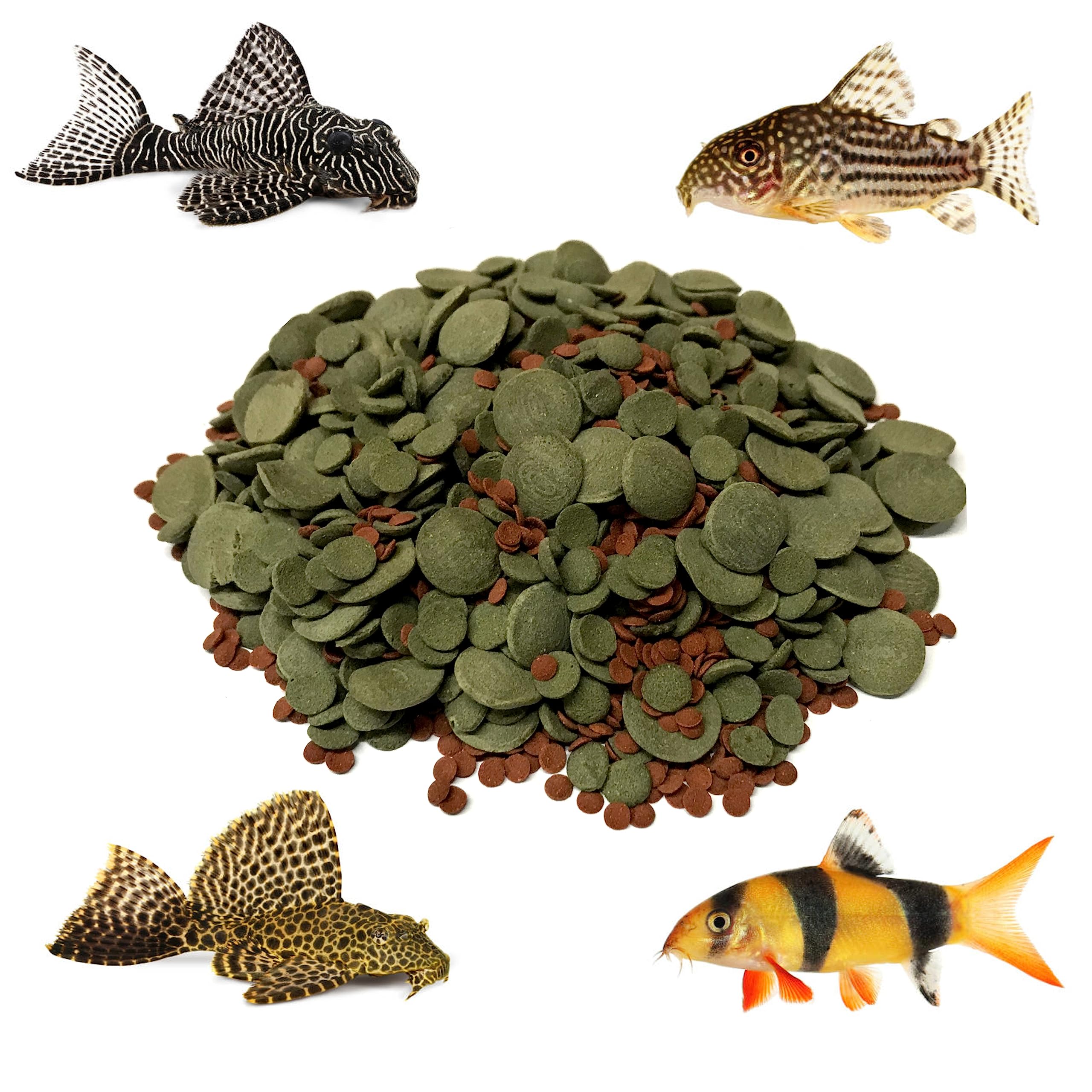 BIG KAHUNA TROPICAL FISH Bottom Feeder Fish Food Mix