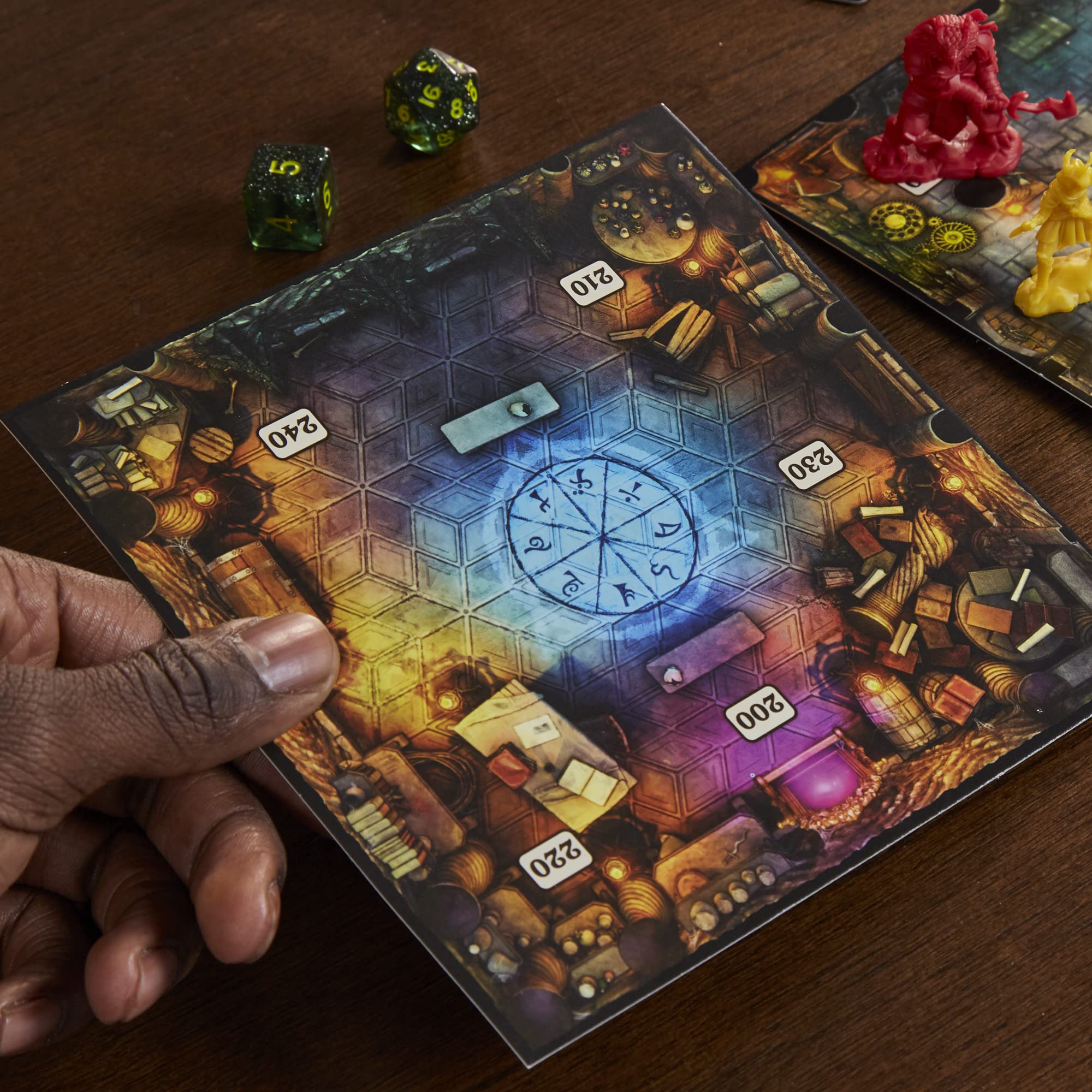 Dungeons & Dragons: Caos in Neverwinter - Un gioco di fuga e soluzione di misteri - Gioco da tavolo cooperativo D&D per 2-6 Giocatori, Versione in Lingua Spagnola