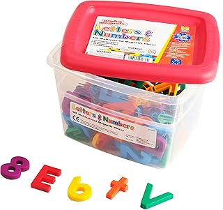 Educational Insights AlphaMagnets Letters and Numbers Combo Set, Multicolored