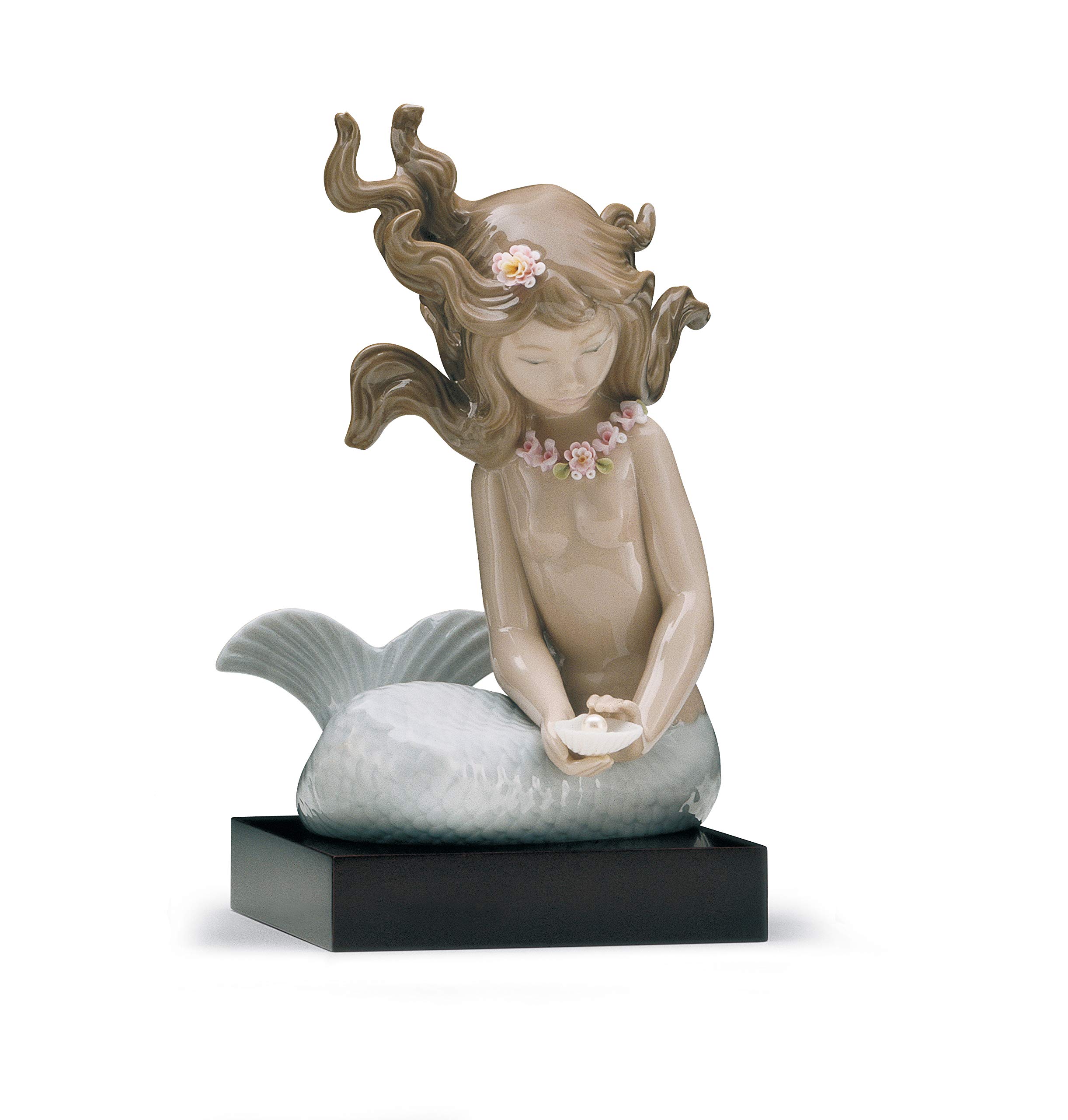 Amazon.com: LLADRÓ Mirage Mermaid Figurine. Porcelain Mermaid
