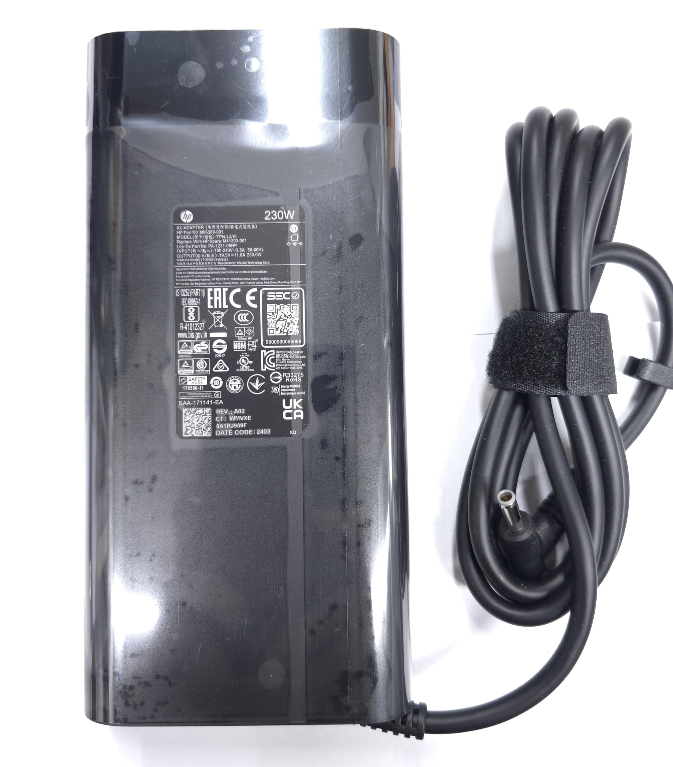Amazon.com: HP 230W 19.5V 11.8A 4.5mm Grey Tip AC Adapter for