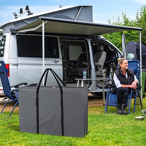 Miniatura 6 de Explore Land Bolsa de almacenamiento para silla de alta resistencia para plegable, Longue gravedad cero, peso ligero, transporte plegable andador