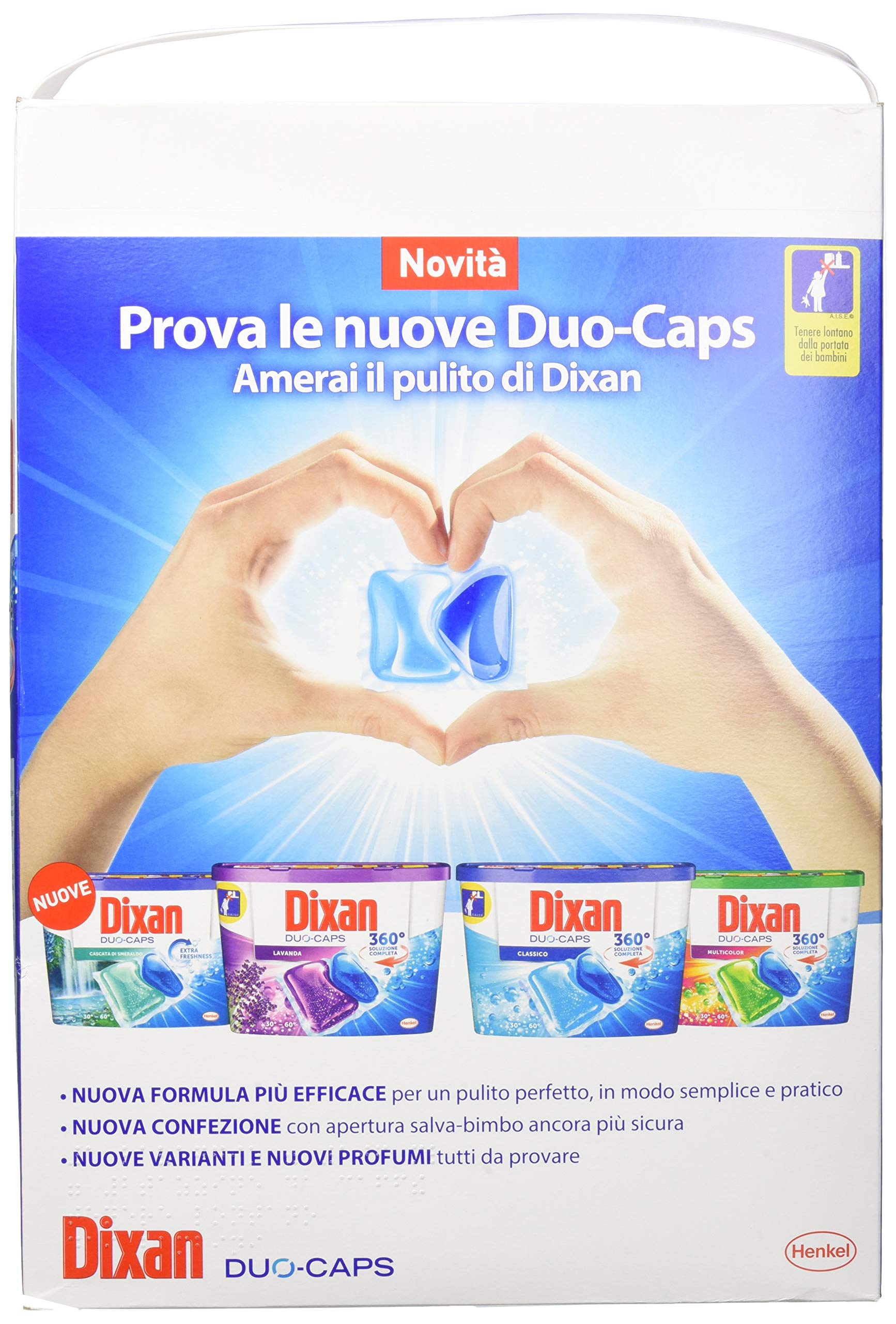 Dixan Classico Détergent en Poudre Deep Clean pour Éliminer les Taches Tenaces, Composé de 74 Lavages