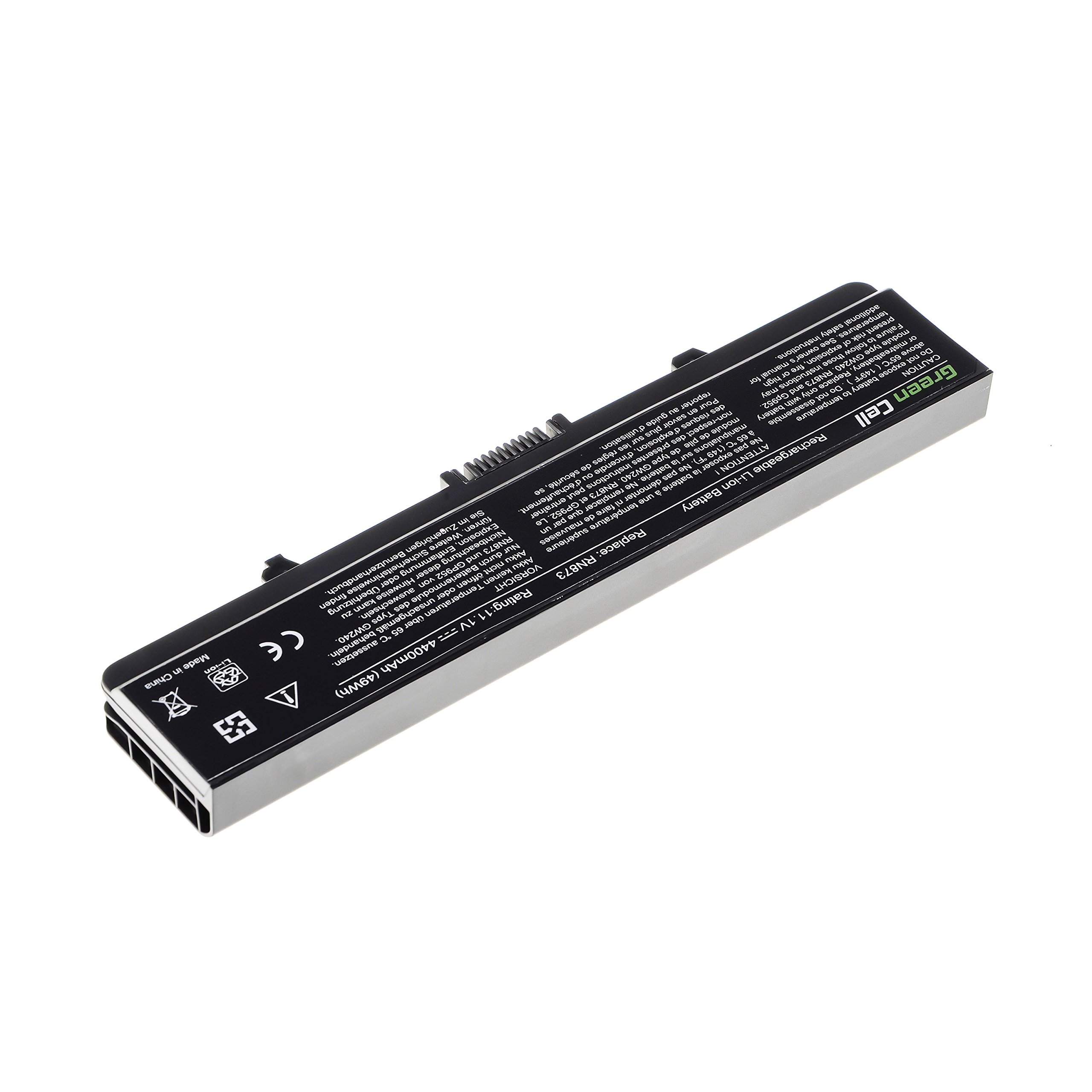 Green Cell® Standard Serie GW240 Batteria per Portatile Dell Inspiron 1525 1526 1545 1546 (6 Pile 4400mAh 11.1V Nero)