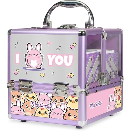 Martinelia - Mega maletín de maquillaje infantil con purpurina, colección  Super Girl : Amazon.es: Juguetes y juegos