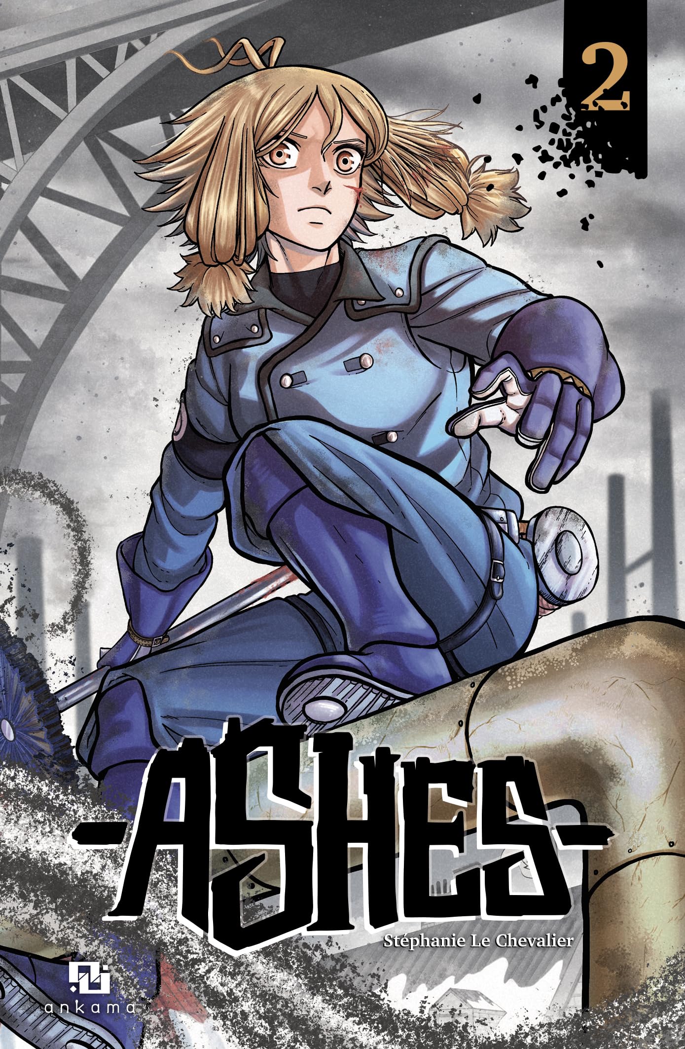 Ashes - Tome 02 - Stéphanie Le Chevalier - Ankama - broché - Manga