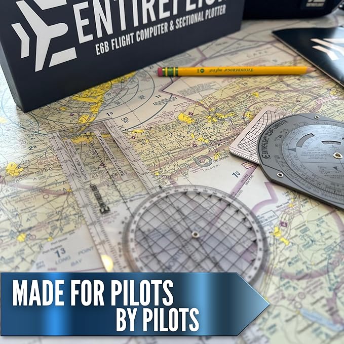 EntireFlight - Computadora de Vuelo E6B, Plotter y Manual miniatura 8