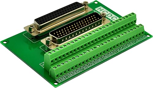 Miniatura 8 de D-SUB Módulo de interfaz de bloque de terminales de placa de ruptura macho-hembra (DB9)