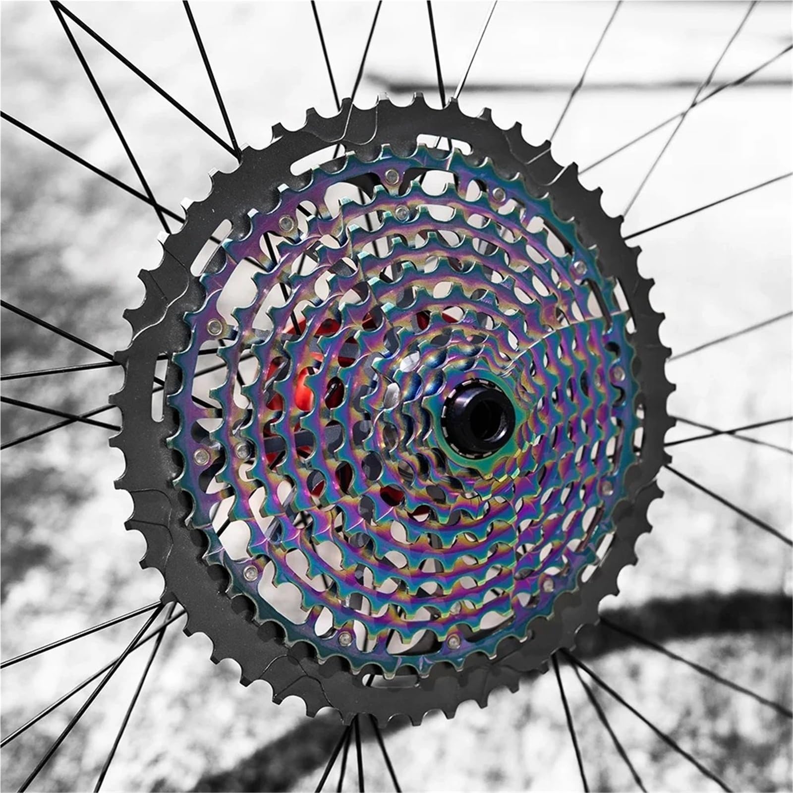 Genérico Compatible con Casete ZTTO 11 velocidades 9-50T XD | Se adapta a bujes de conductor; Su amplia gama cubre subidas empinadas y descensos rápidos.