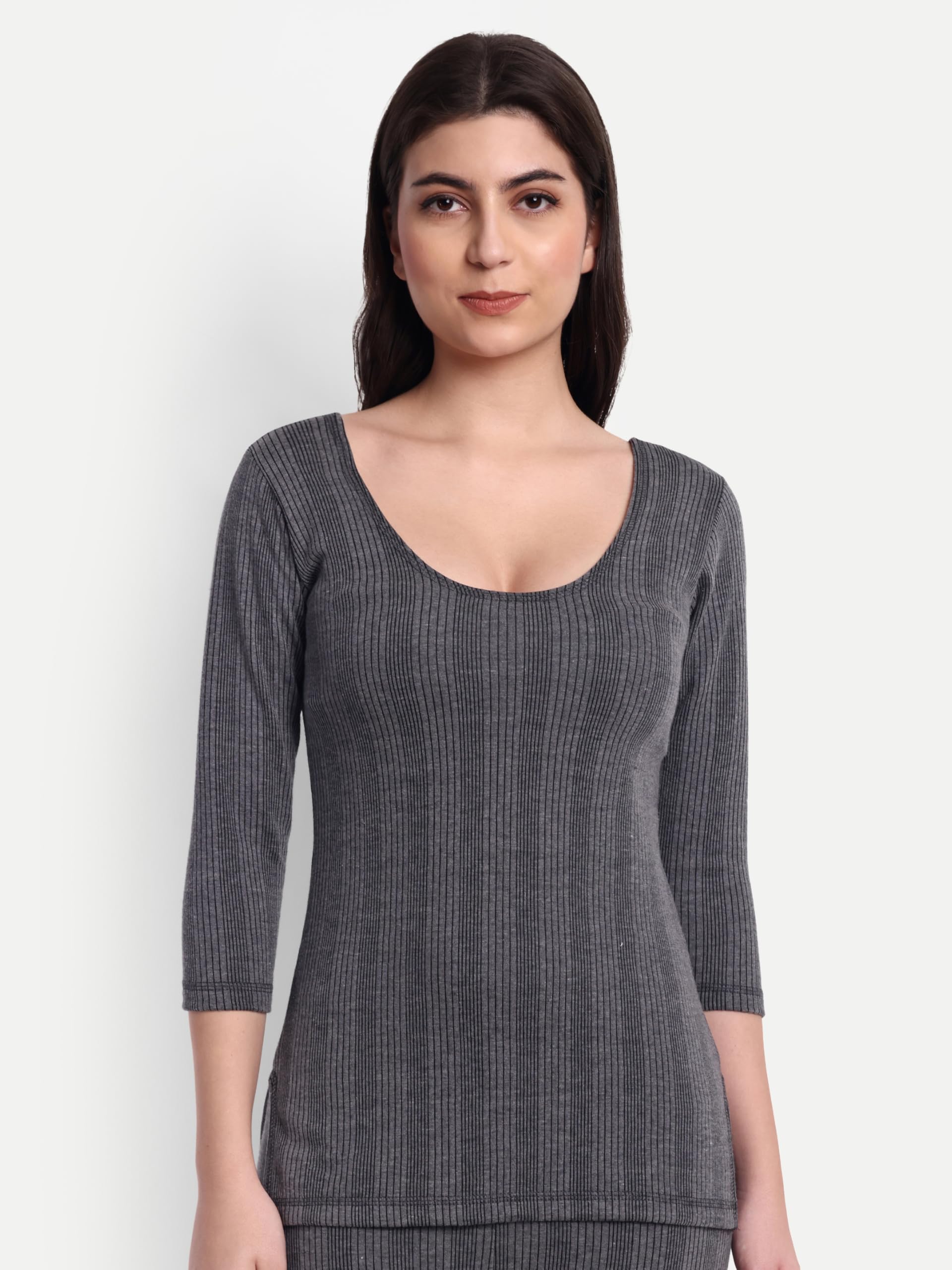zeffit Women Cotton Blend Thermal Top Full Sleeve ||Winter Wear Thermal Upper Vest || Winter Lightweight Thermal Underwear Top for Women || Women's Soft Touch Fabric Full Sleeve Thermal Top-picture-14