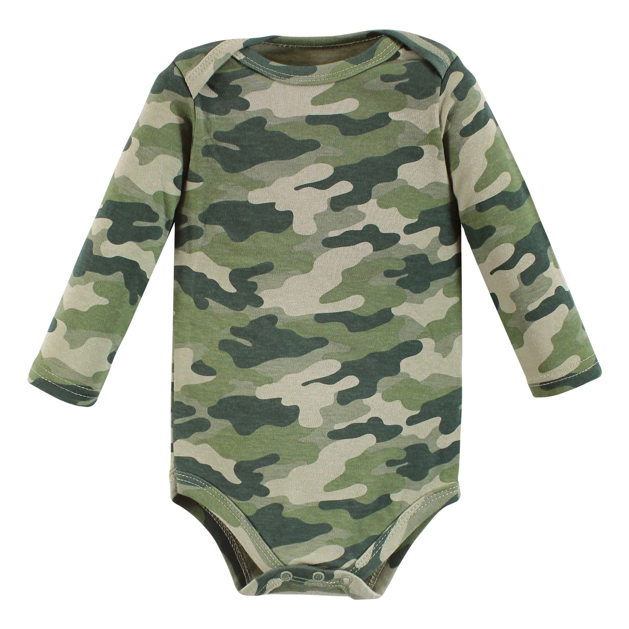 Hudson Baby Unisex dziecięce bawełniane body z długim rękawem