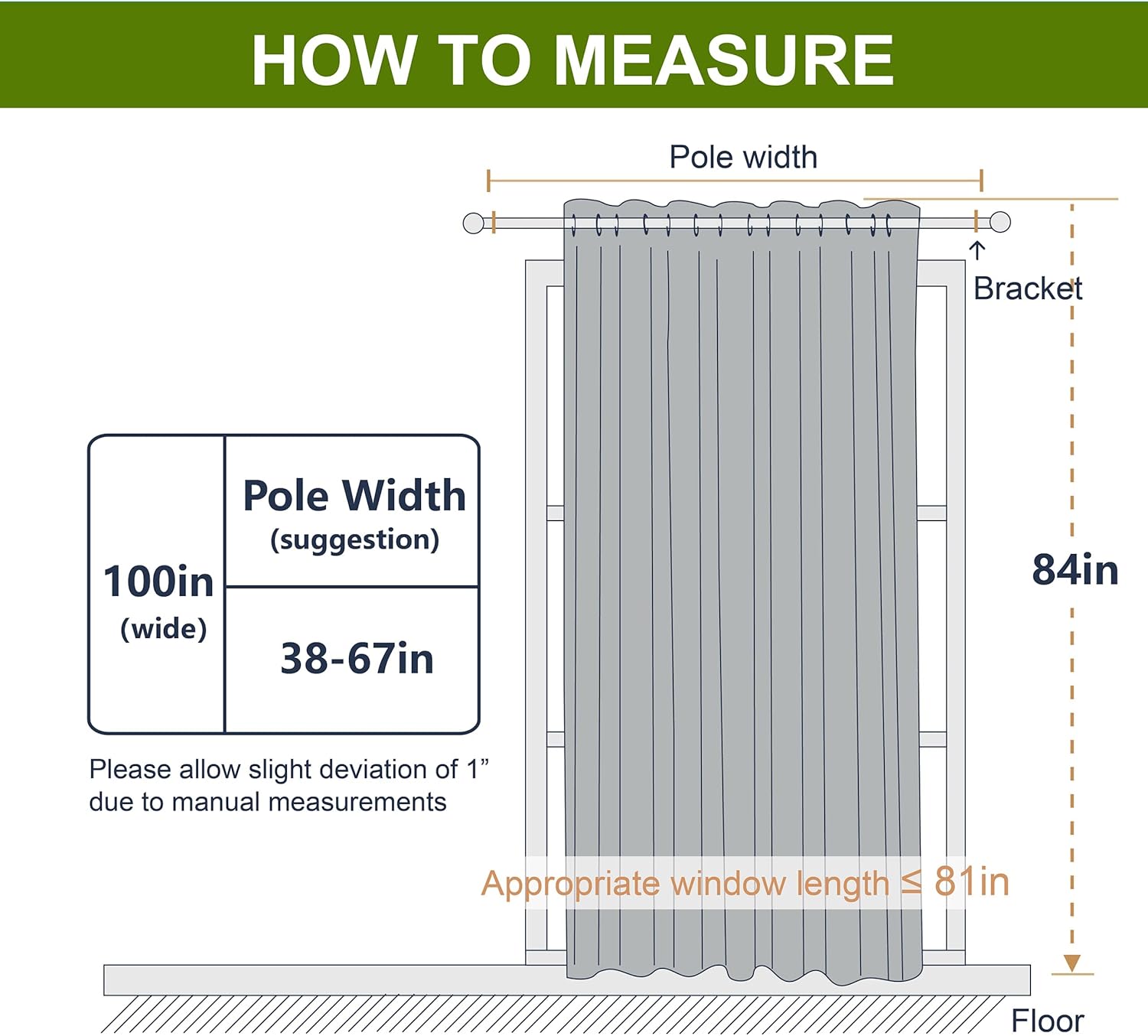 NICETOWN Grommet Top Thermal Insulated Solid Room Darkening Curtain / Drape for Sliding Door, Patio Door Curtain Panel (One Panel,W100" x L84", Greyish White) Greyish White 100"W x 84"L (Pack of 1)