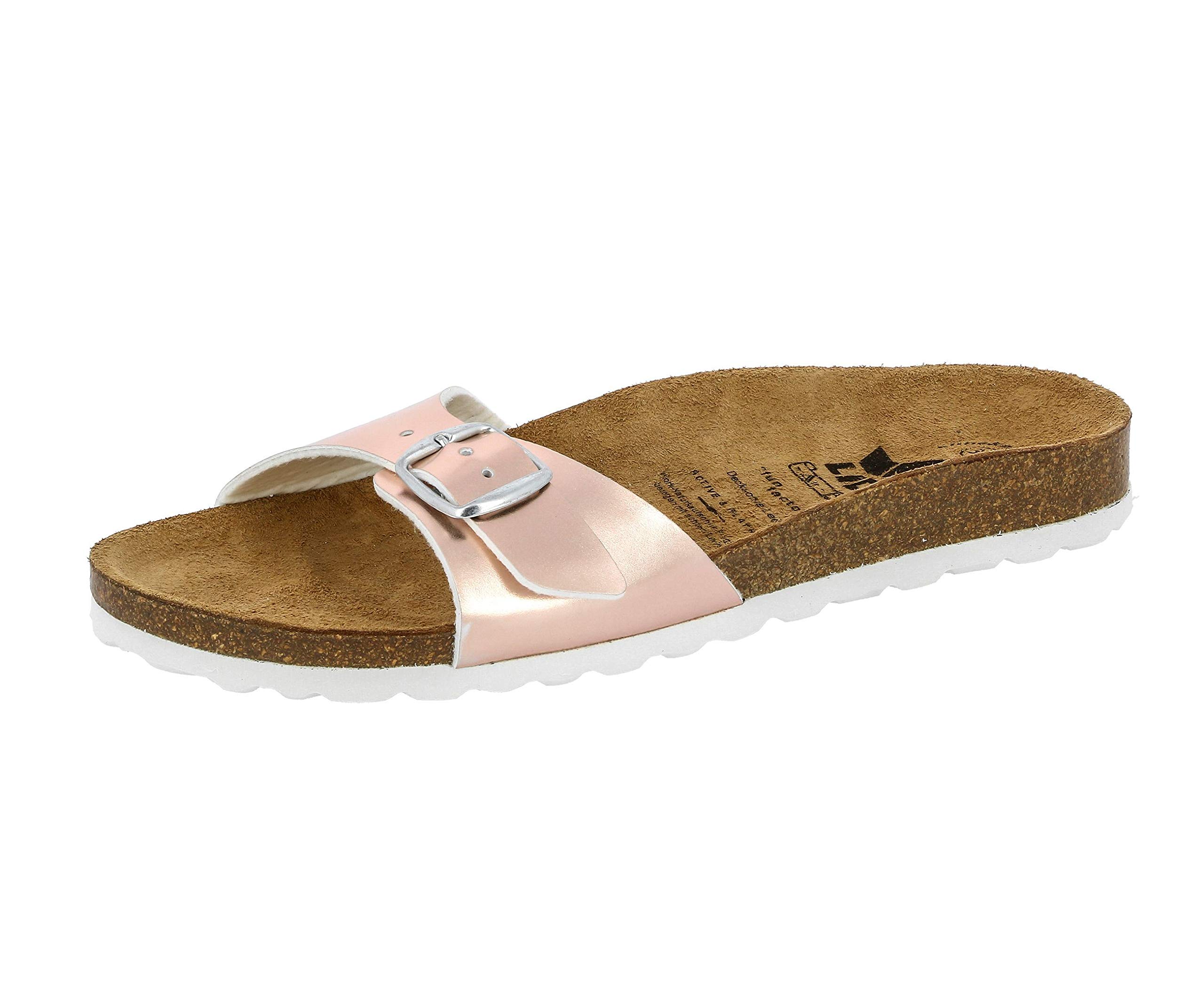 Lico Women's Bioline Once More Mules, Pink Rose Rose, 3.5 UK