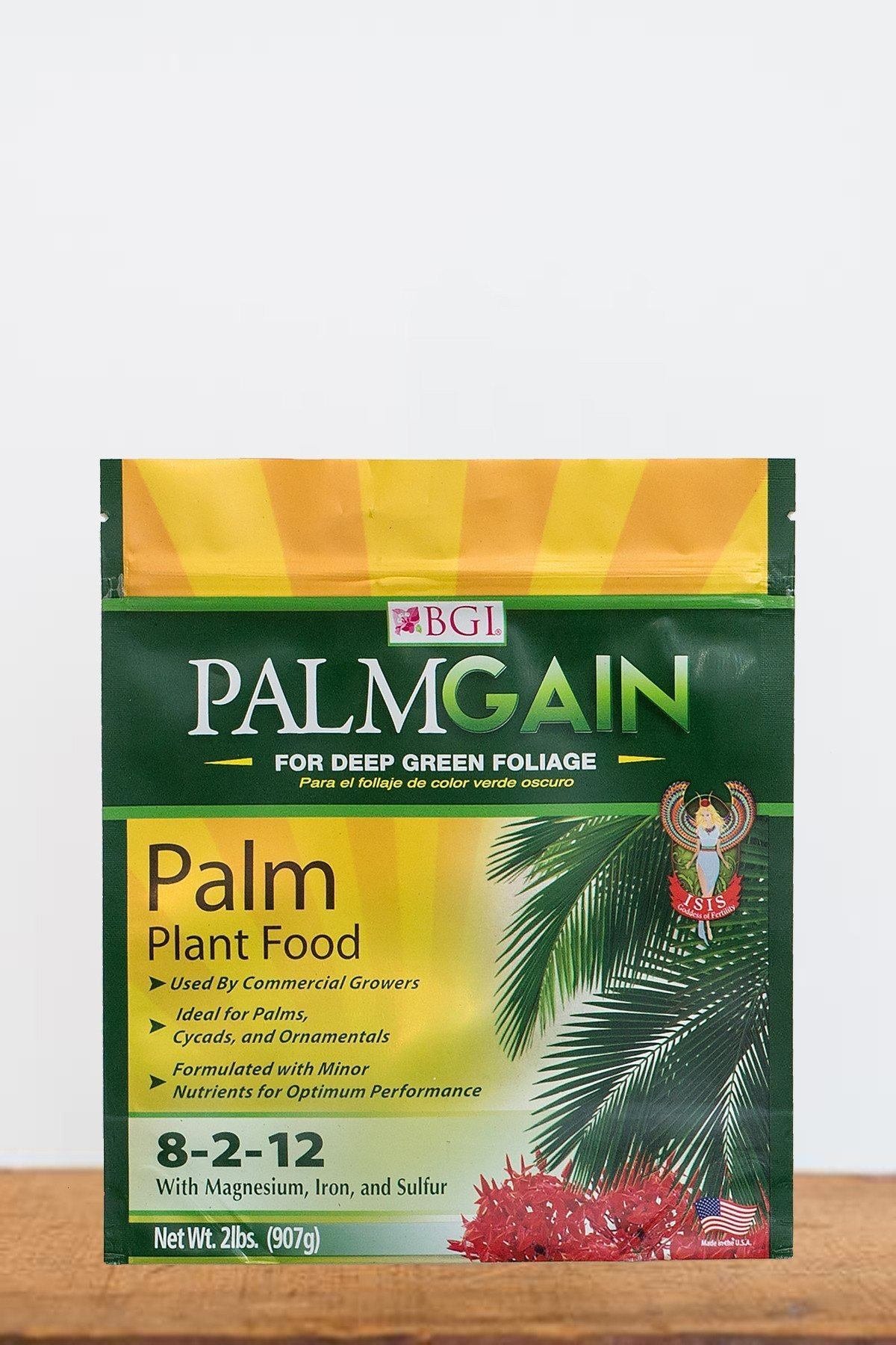PALMGAIN 2lb Bag, Palm Tree Fertilizer, Ferns, Cycads, Ixora