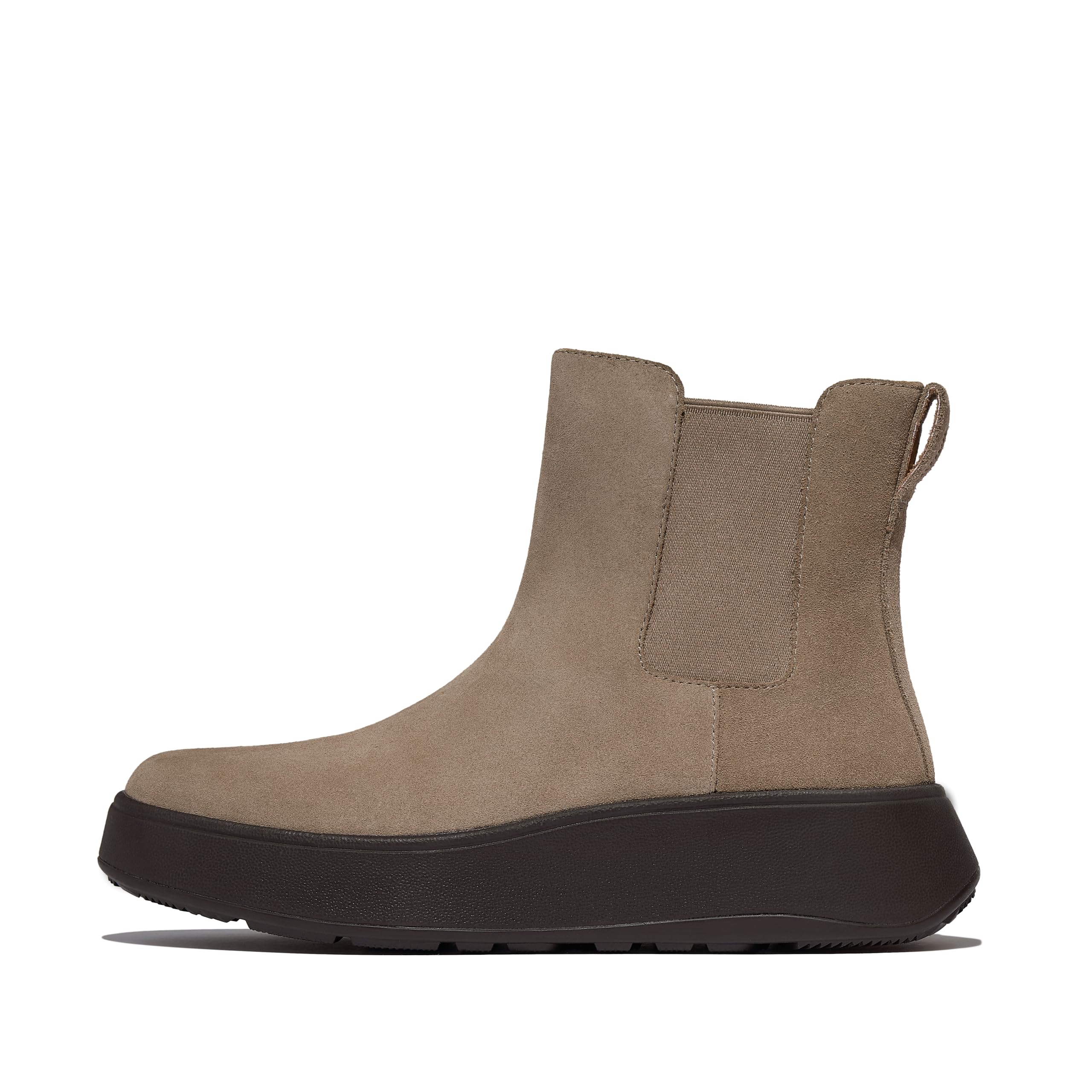 Fitflop Braune Chelsea-Stiefel aus Leder
