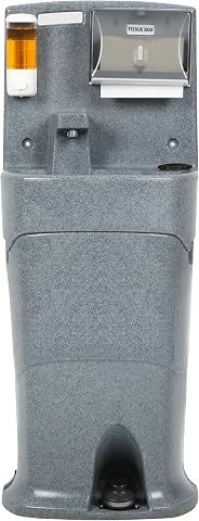 KoolMore 16 Gallon Mobile Hand Washing Station with Soap and Paper Towel Dispens