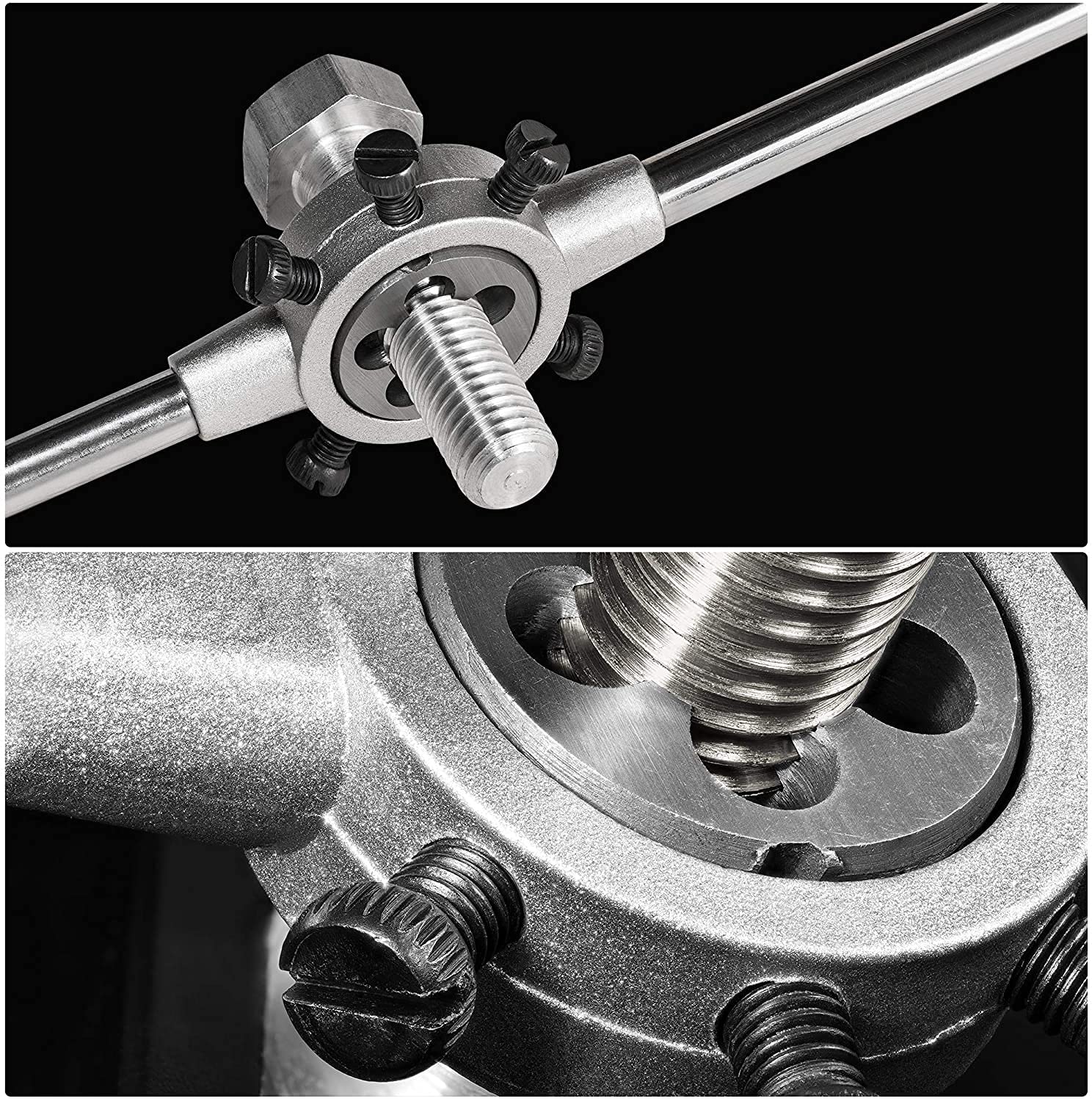 Round Die Holder 38mm x 14mm M12-M14 Die Stock Handle Wrench — Amazon image 5