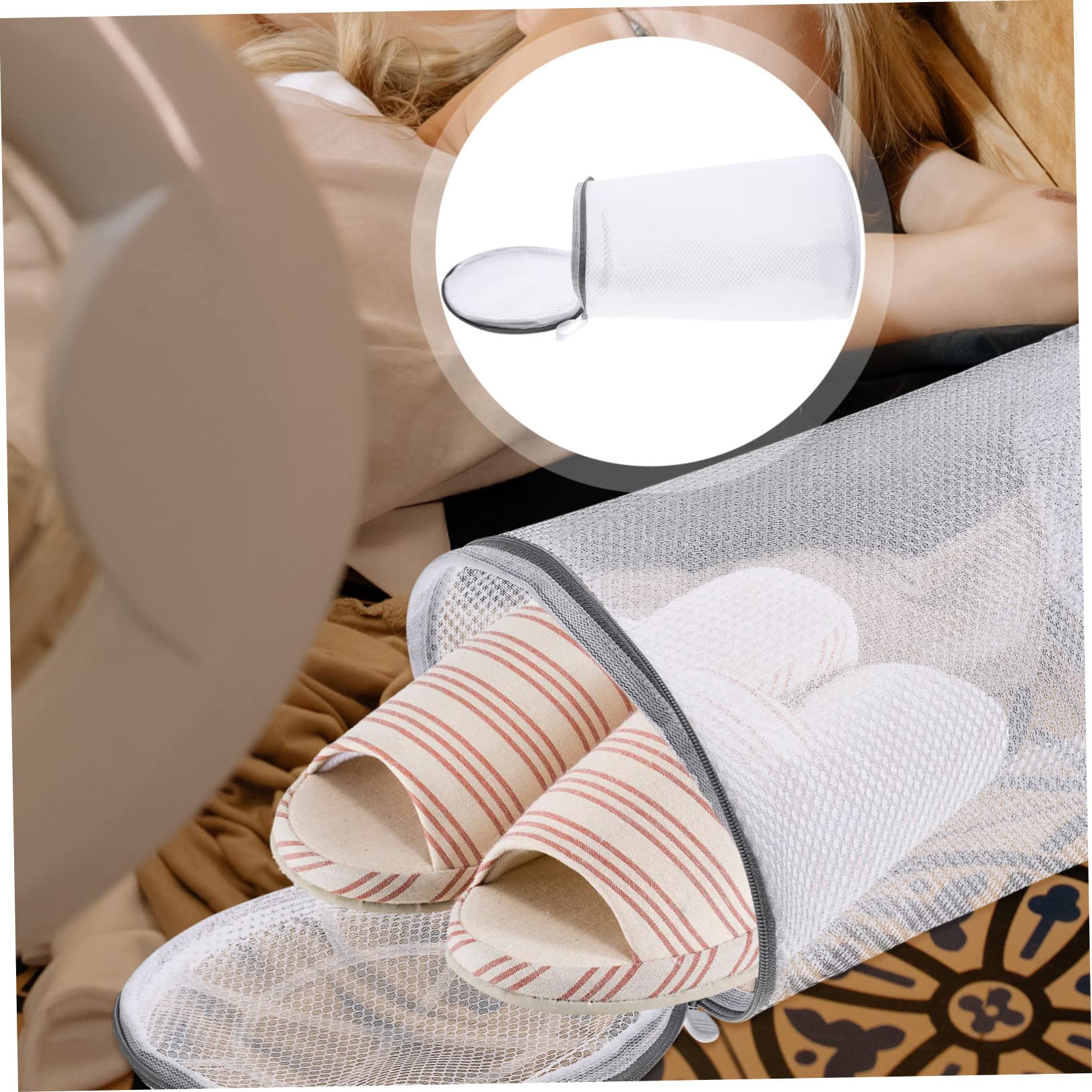 PRETYZOOM 6 Pz borsa per il lavaggio delle scarpe in rete home organizer travel organizer borse organizer da viaggio in rete borse per asciugare le scarpe da ginnastica scarpa