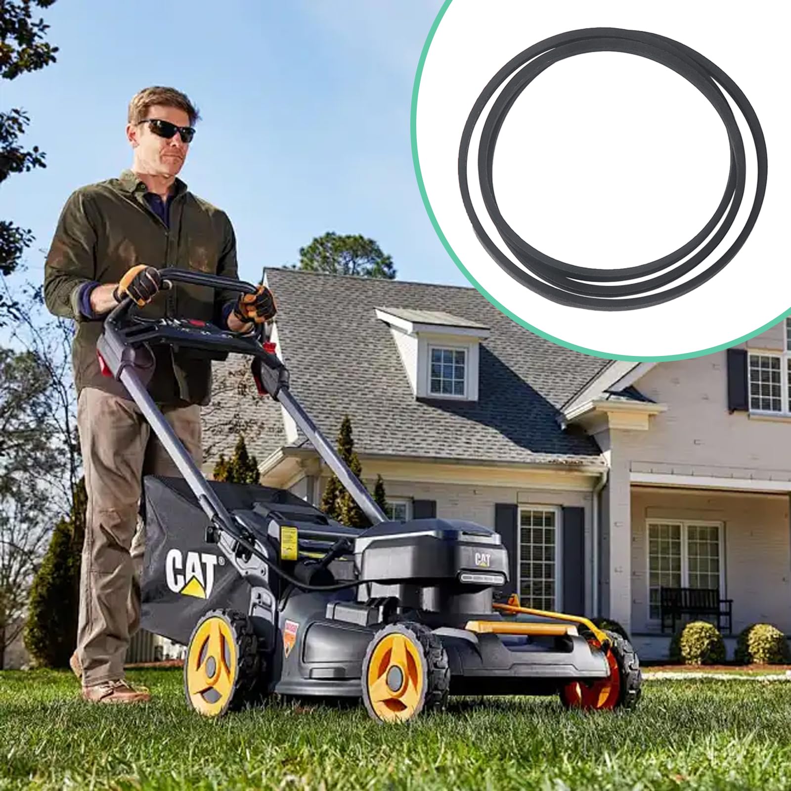 Rasenmäher Antriebsriemen Für Troy-Bilt 42" Deck – 96,5 Zoll Lang, ½ Zoll Breit, Hitze- & ölbeständig – Passend Für LT-5 Modelle Ab 2005