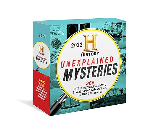 2022 History Channel Unexplained Mysteries Boxed Calendar: 365 Days of Inexplicable Events, Strange Disappearances, and Baffling Phenomena
