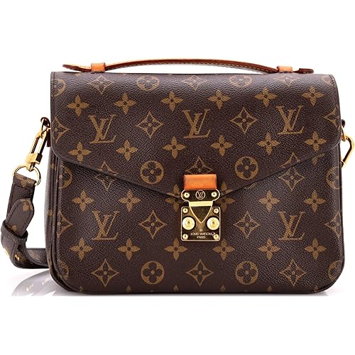 Louis Vuitton, Pre-Loved Pochette Metis Monogram Canvas, Brown