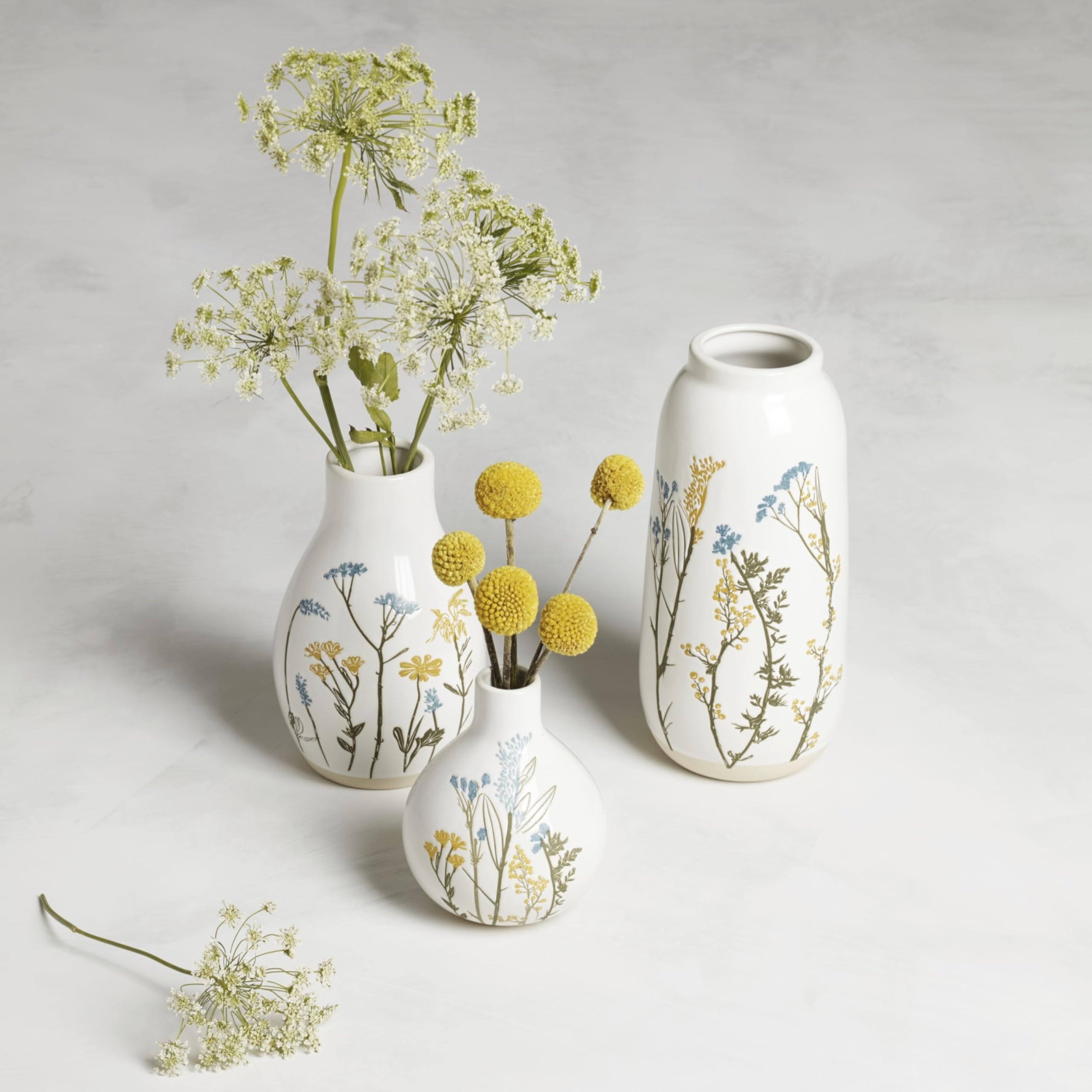 Amazon.com: Lenox 896641 Wildflowers Medium Vase : Home & Kitchen