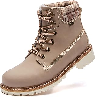 Sponsored Ad - SDONY Womens Hiking Boots Anti-slip Lightweight Waterproof Ankle Snow Boots Warm Winter Casual Shoes for Wo...