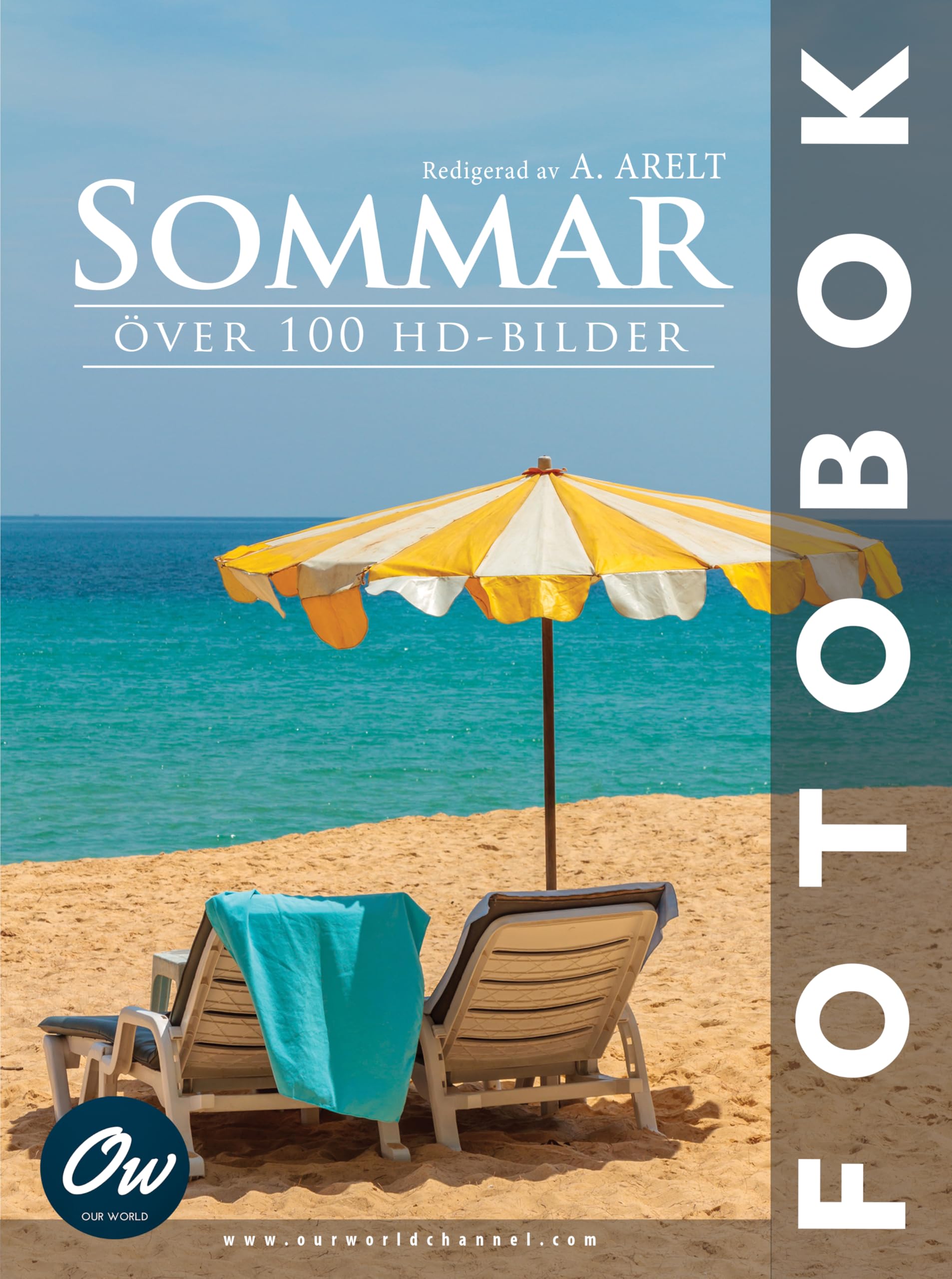 Sommar fotobok album photo de Suède en édition suédoise couverture souple
