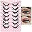 Manga Lashes False Eyelashes Doll Dramatic Eyelashes Anime Cosplay Japanese Style Lashes Spiky Long Thick Mink Eye Lash Strips by EYDEVRO