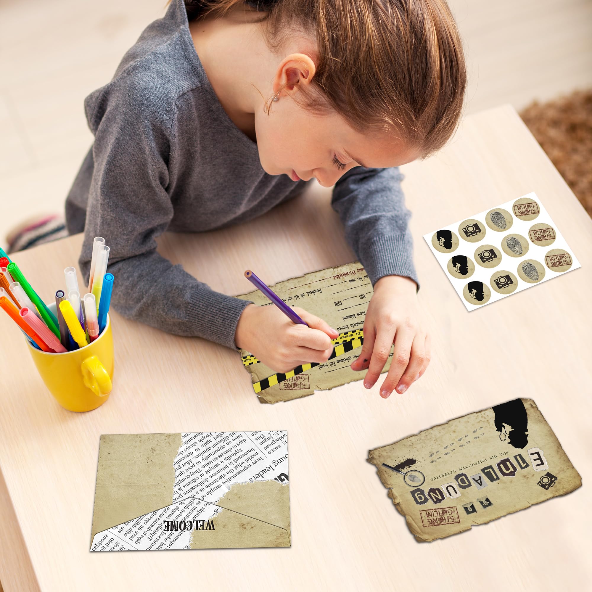 Ghope Lot De 12 Cartes D'invitation Pour Anniversaire D'enfant - Jeux